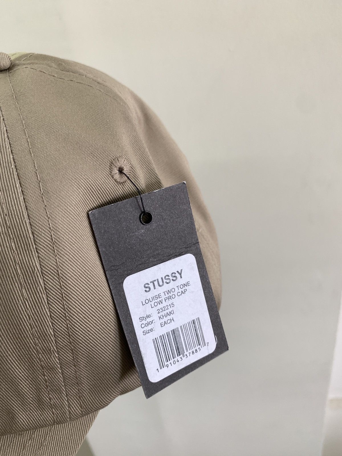 Stussy Rare Stussy Two Tone Cap Size ONE SIZE - 2 Thumbnail