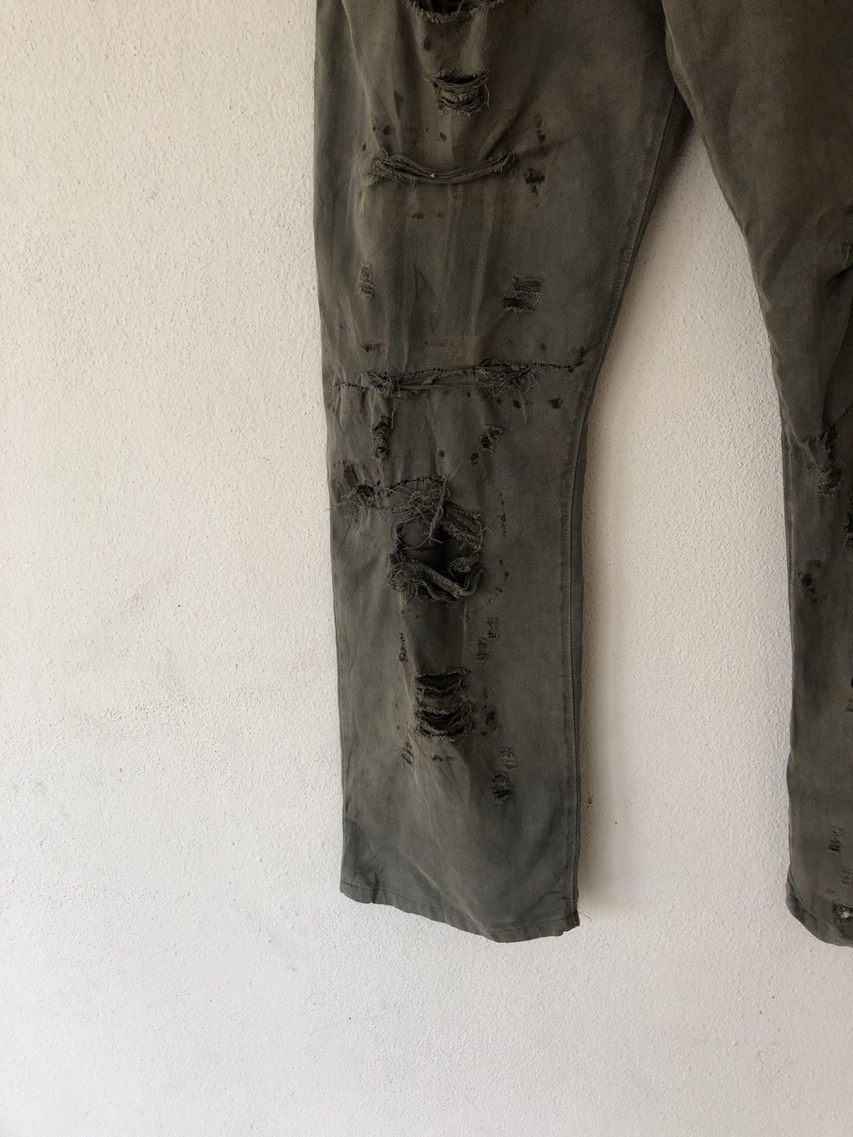 Dolce & Gabbana Dolce&Gabbana Disstressed Cropped Pant Size US 32 / EU 48 - 6 Thumbnail