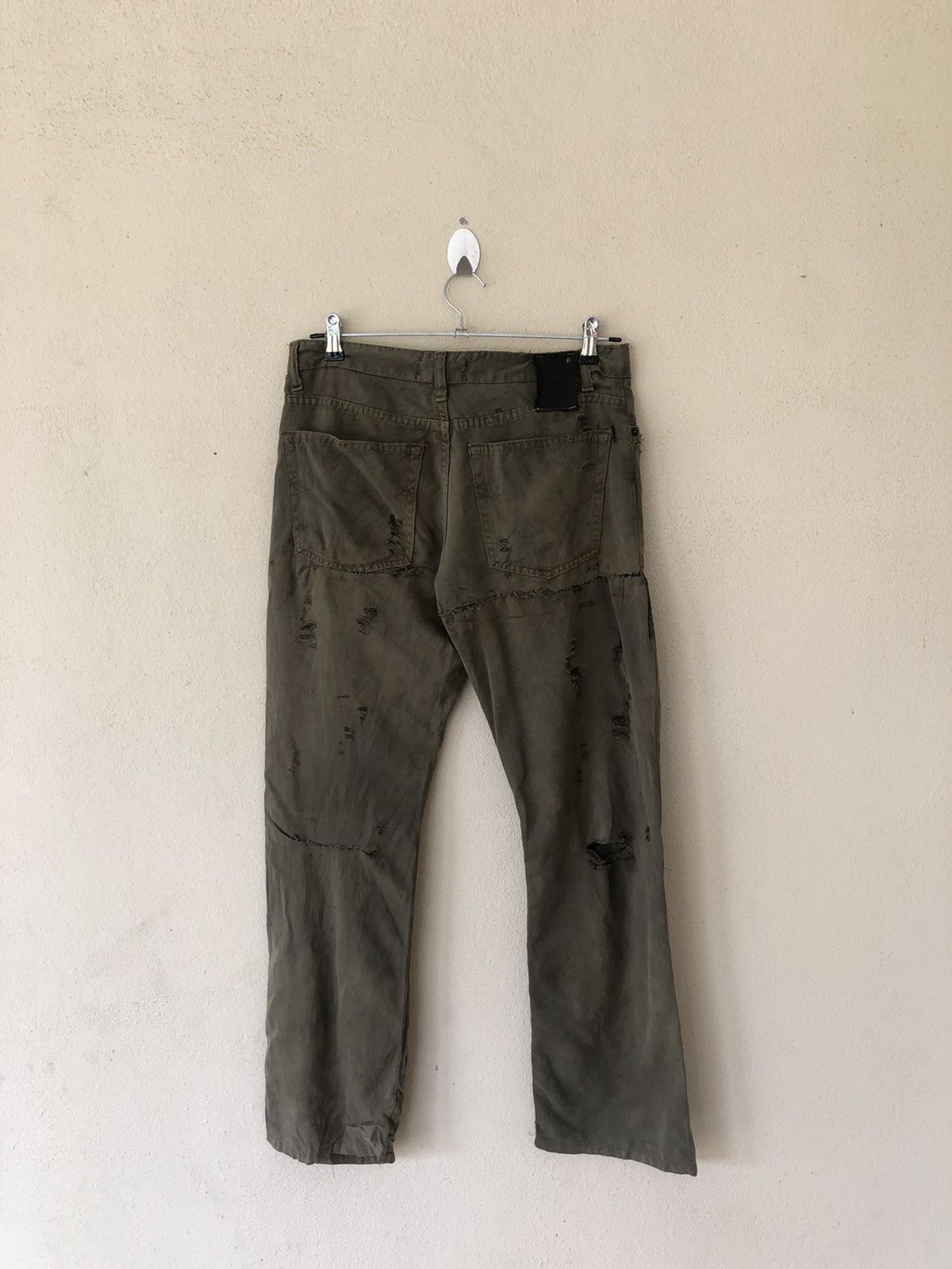 Dolce & Gabbana Dolce&Gabbana Disstressed Cropped Pant Size US 32 / EU 48 - 4 Thumbnail