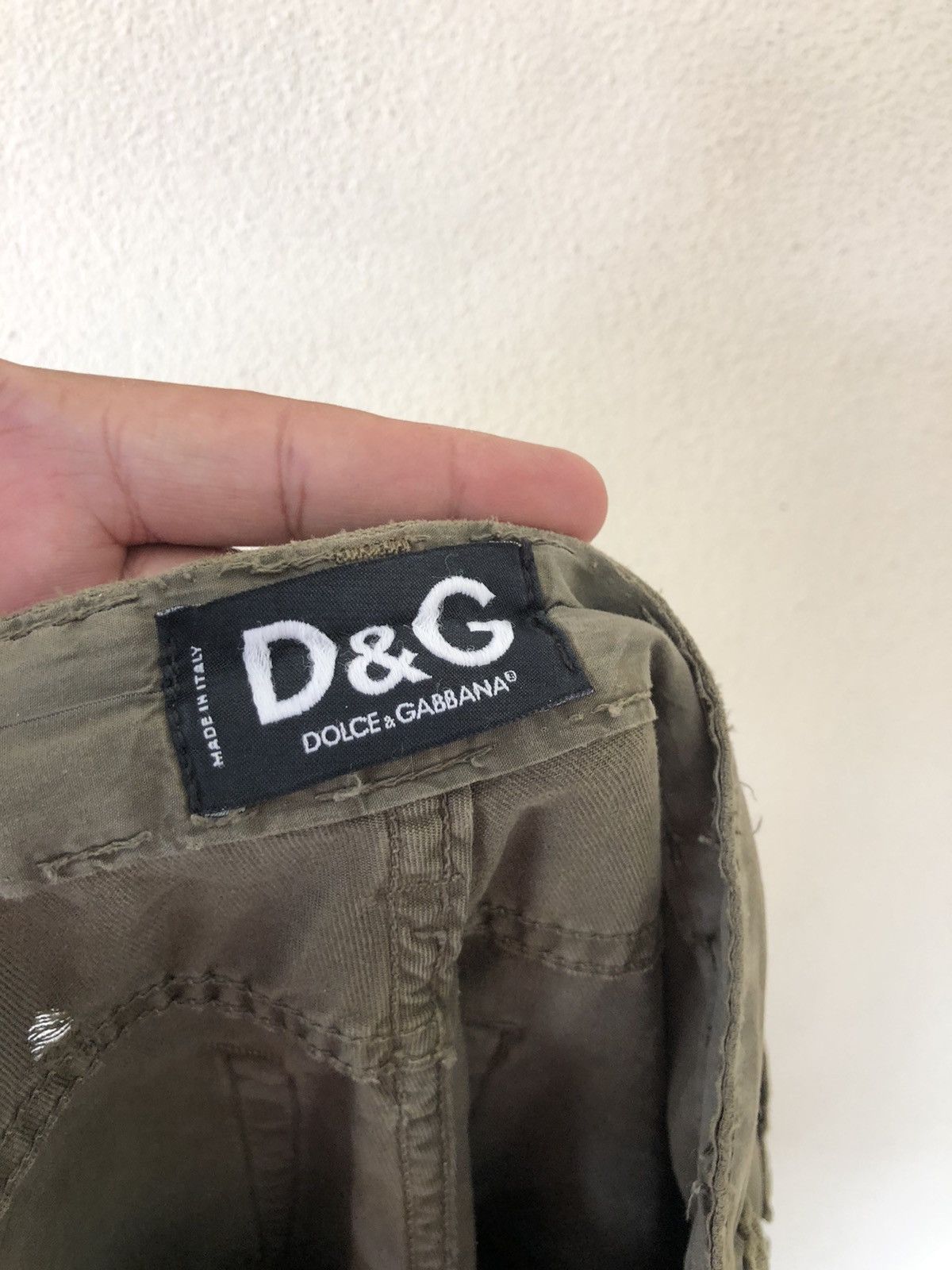 Dolce & Gabbana Dolce&Gabbana Disstressed Cropped Pant Size US 32 / EU 48 - 14 Thumbnail