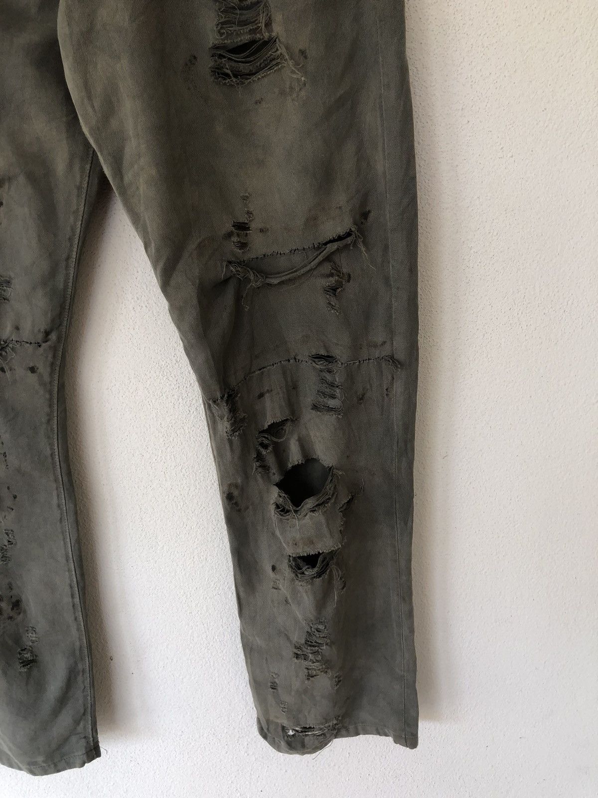 Dolce & Gabbana Dolce&Gabbana Disstressed Cropped Pant Size US 32 / EU 48 - 7 Thumbnail