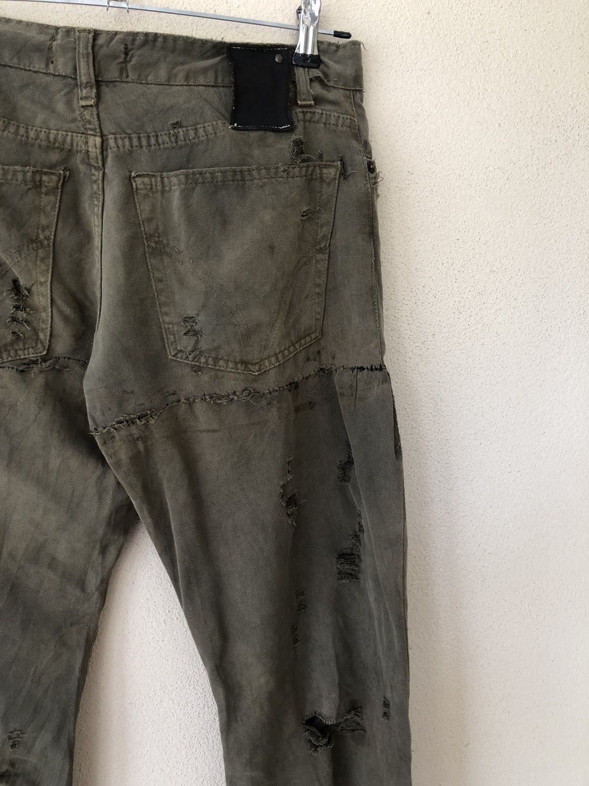 Dolce & Gabbana Dolce&Gabbana Disstressed Cropped Pant Size US 32 / EU 48 - 10 Thumbnail
