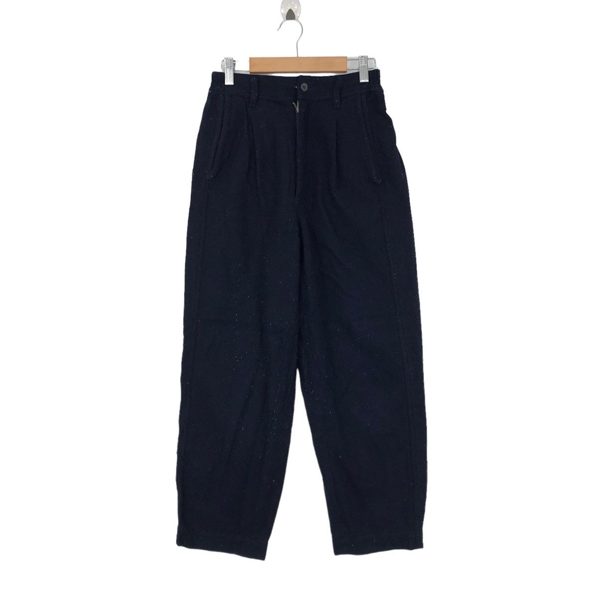 Issey Miyake Vintage ISSEY MIYAKE Plantation Wool Pants Trousers Size 28" / US 6 / IT 42 - 1 Thumbnail
