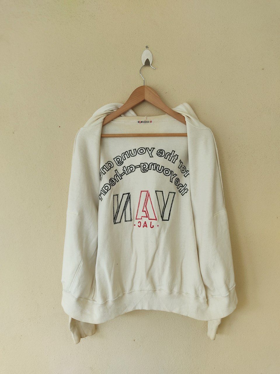 Japanese Brand × Van × Vintage Van Jac Spell out Hoodie Size US M / EU 48-50 / 2 - 4 Thumbnail