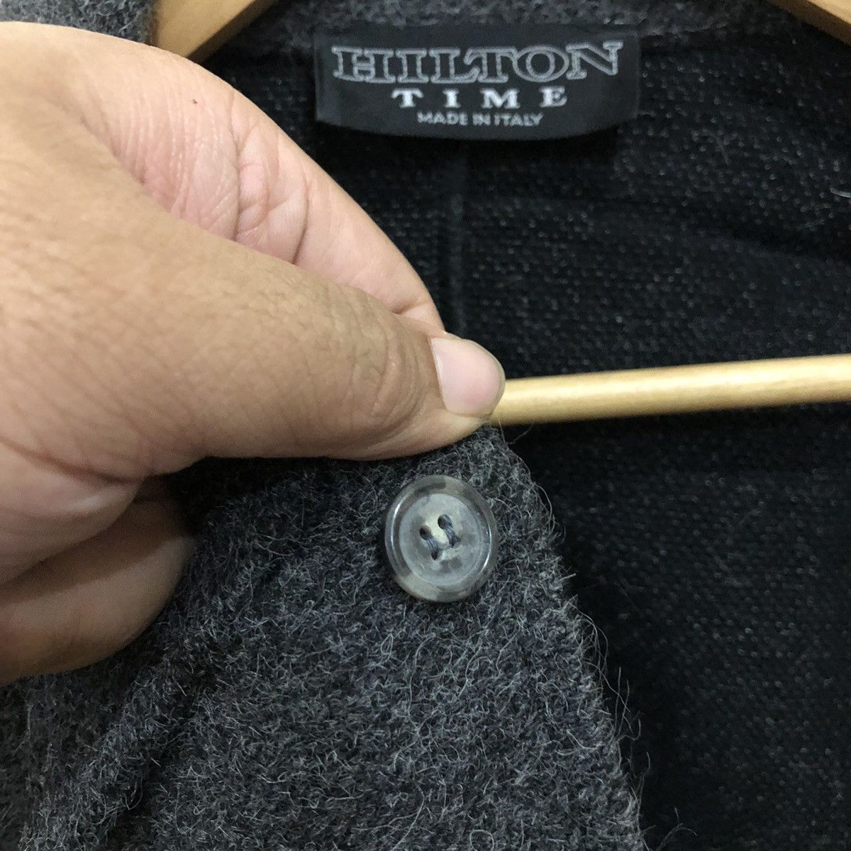 Other Hilton Time Made in Italy Wool Light Jacket Size US M / EU 48-50 / 2 - 13 Thumbnail