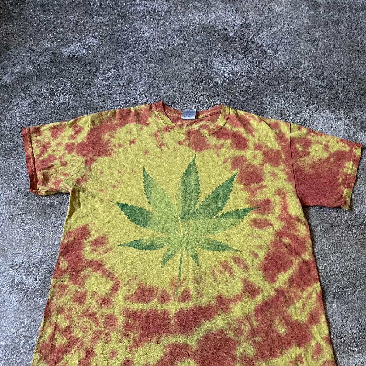 Vintage Vintage Y2K Porno “ I Love SMOKE WEED DRUGS “ FUNNY Tee Size US M / EU 48-50 / 2 - 5 Thumbnail