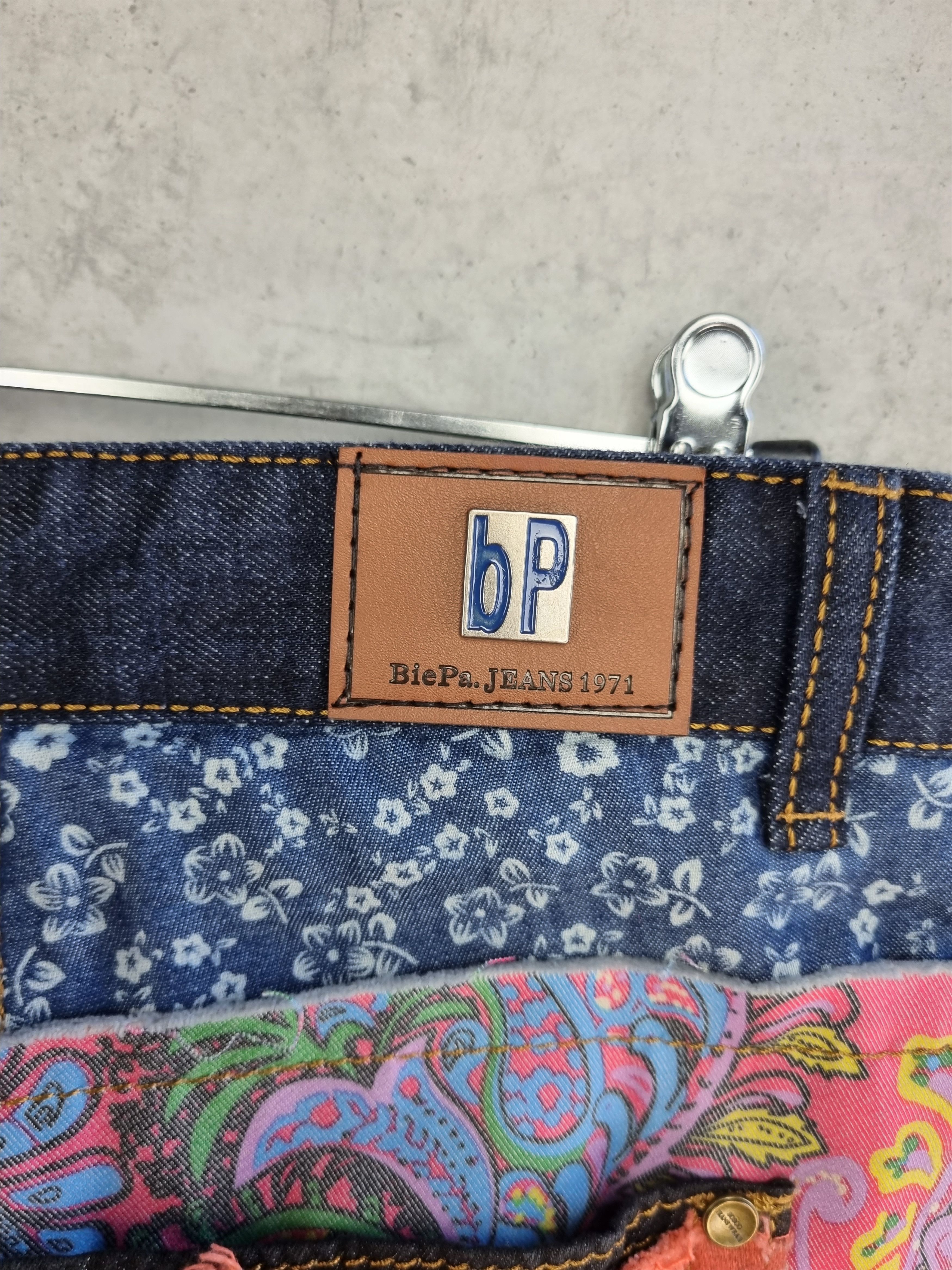 Japanese Brand Rare Biepa Patch Work reconstructed jeans Size US 36 / EU 52 - 14 Thumbnail