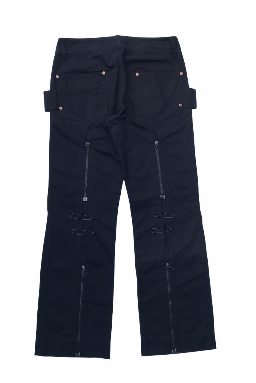 Seditionaries Japanese Brand Izreel Bondage Punk Style Zipper Pants Size US 32 / EU 48 - 8 Thumbnail