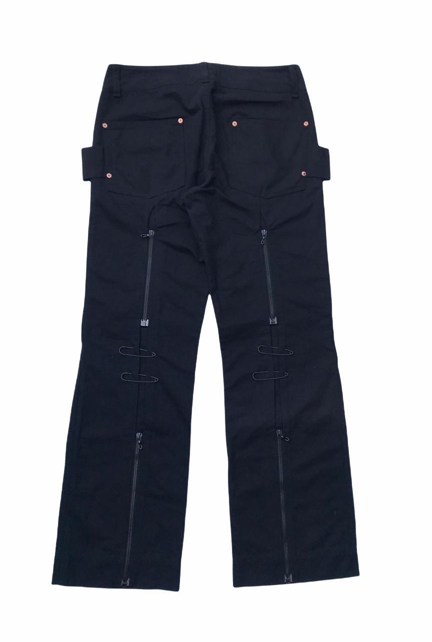 Seditionaries Japanese Brand Izreel Bondage Punk Style Zipper Pants Size US 32 / EU 48 - 1 Thumbnail