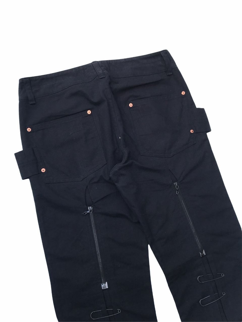 Seditionaries Japanese Brand Izreel Bondage Punk Style Zipper Pants Size US 32 / EU 48 - 10 Thumbnail
