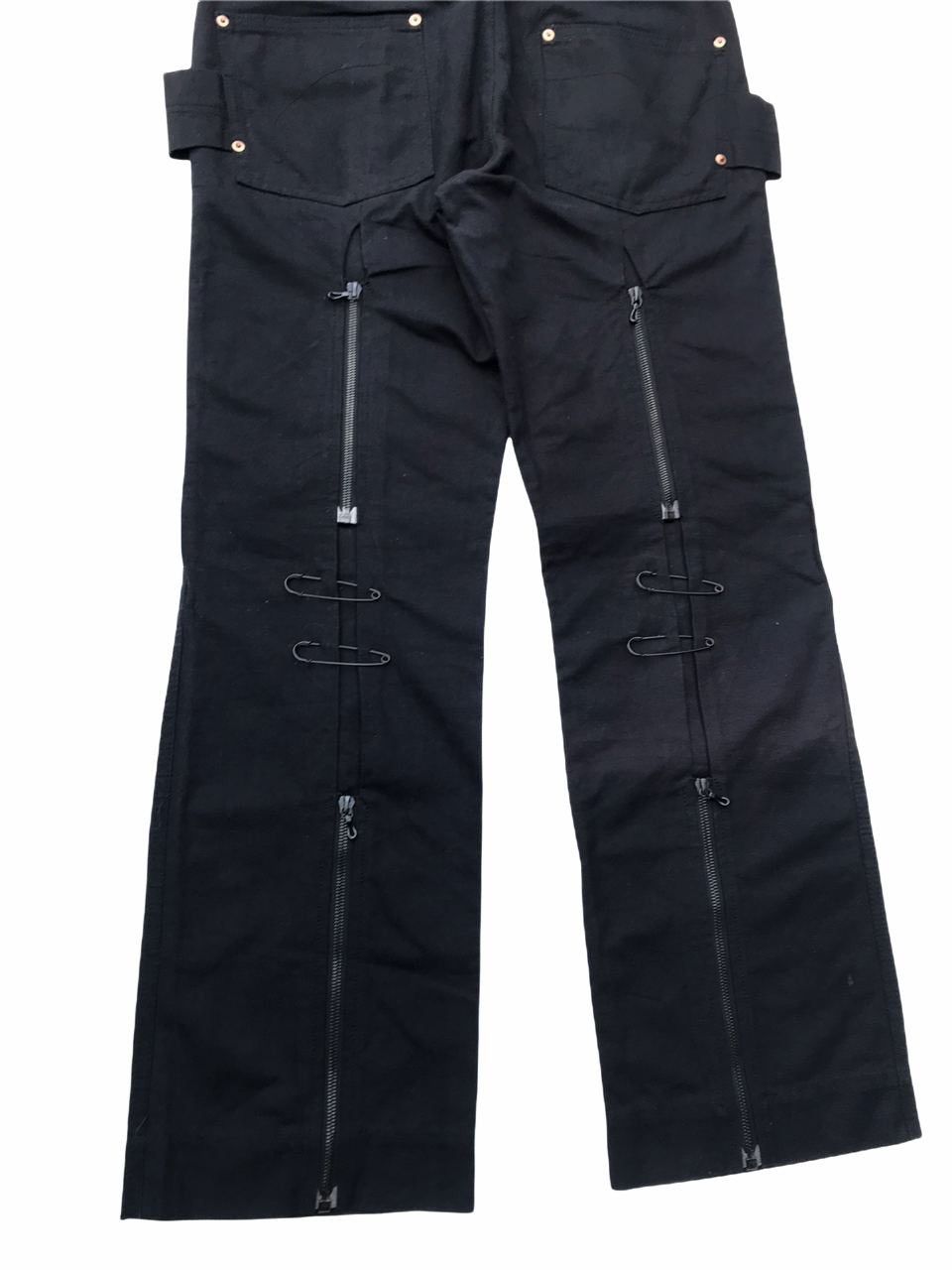 Seditionaries Japanese Brand Izreel Bondage Punk Style Zipper Pants Size US 32 / EU 48 - 9 Thumbnail