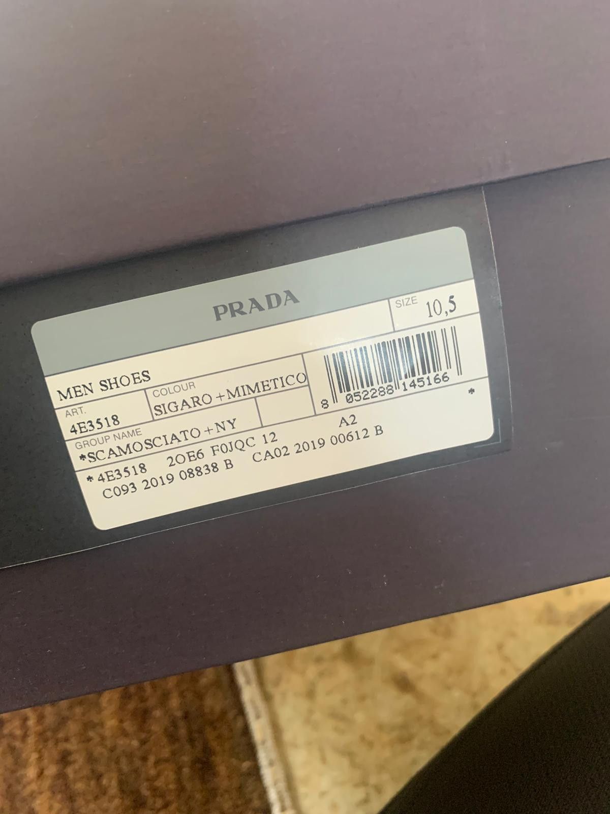 Prada Low Top Trainers in Sigaro + Mimetico Size US 11.5 / EU 44-45 - 15 Thumbnail