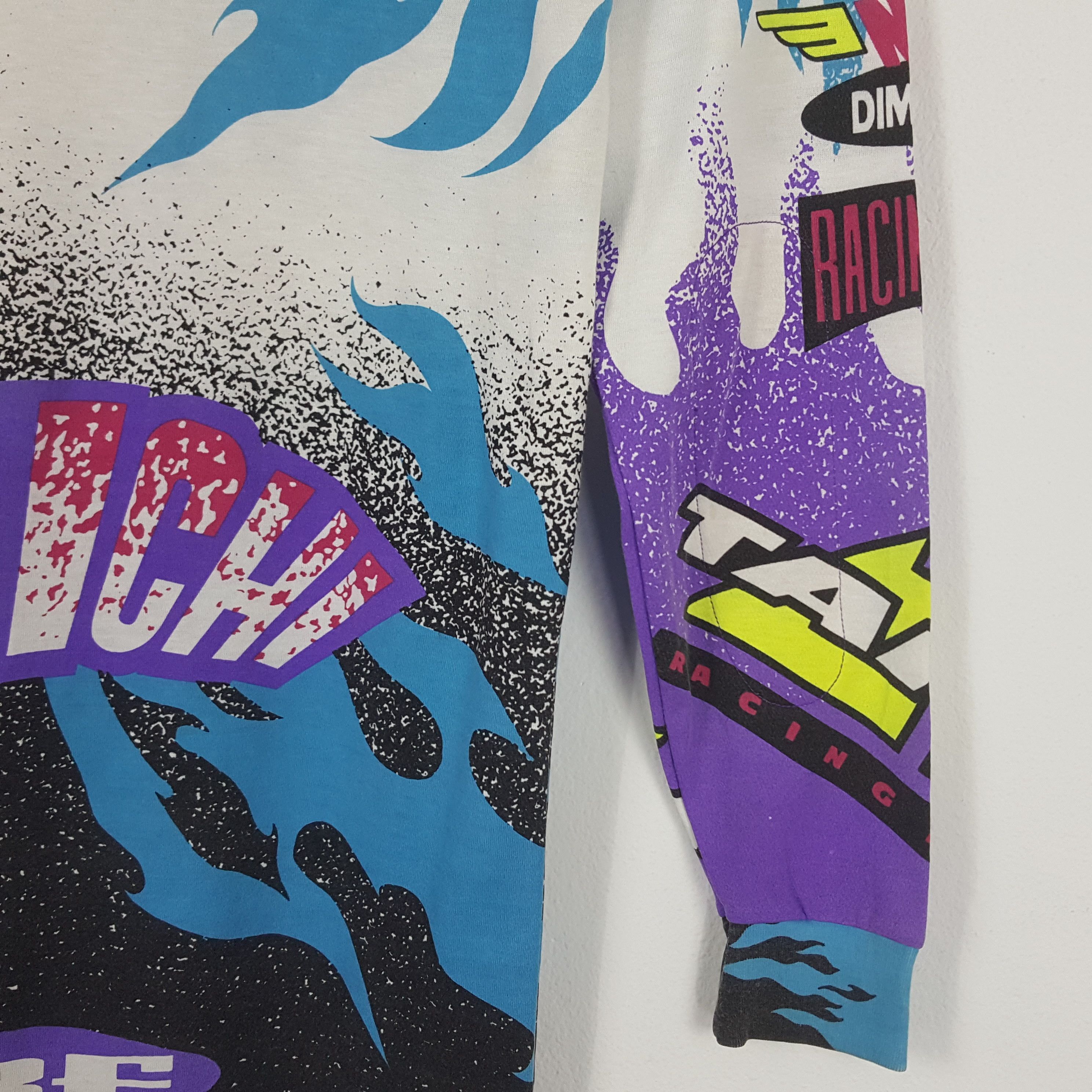 Fox Racing × Vintage Vintage TRF Extreme Sports Fox Racing Long Sleeve Shirt Size US M / EU 48-50 / 2 - 3 Thumbnail