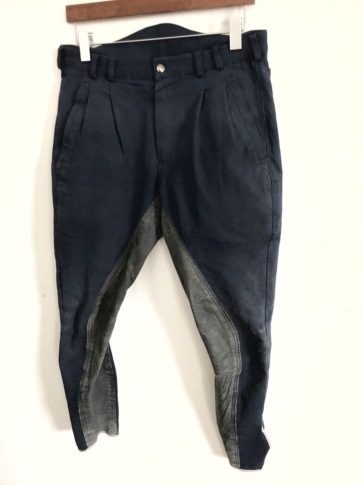 Designer × Handmade × Leather Good Fellow Cotton Leather Made In EU Waist 30"x37.5" Size US 30 / EU 46 - 4 Thumbnail