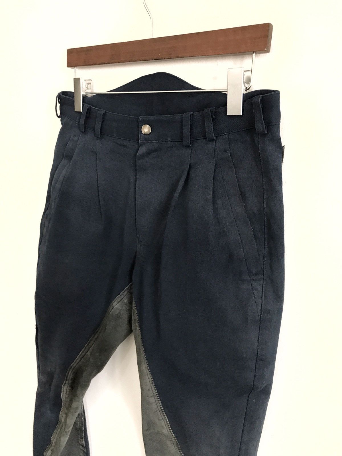 Designer × Handmade × Leather Good Fellow Cotton Leather Made In EU Waist 30"x37.5" Size US 30 / EU 46 - 3 Thumbnail