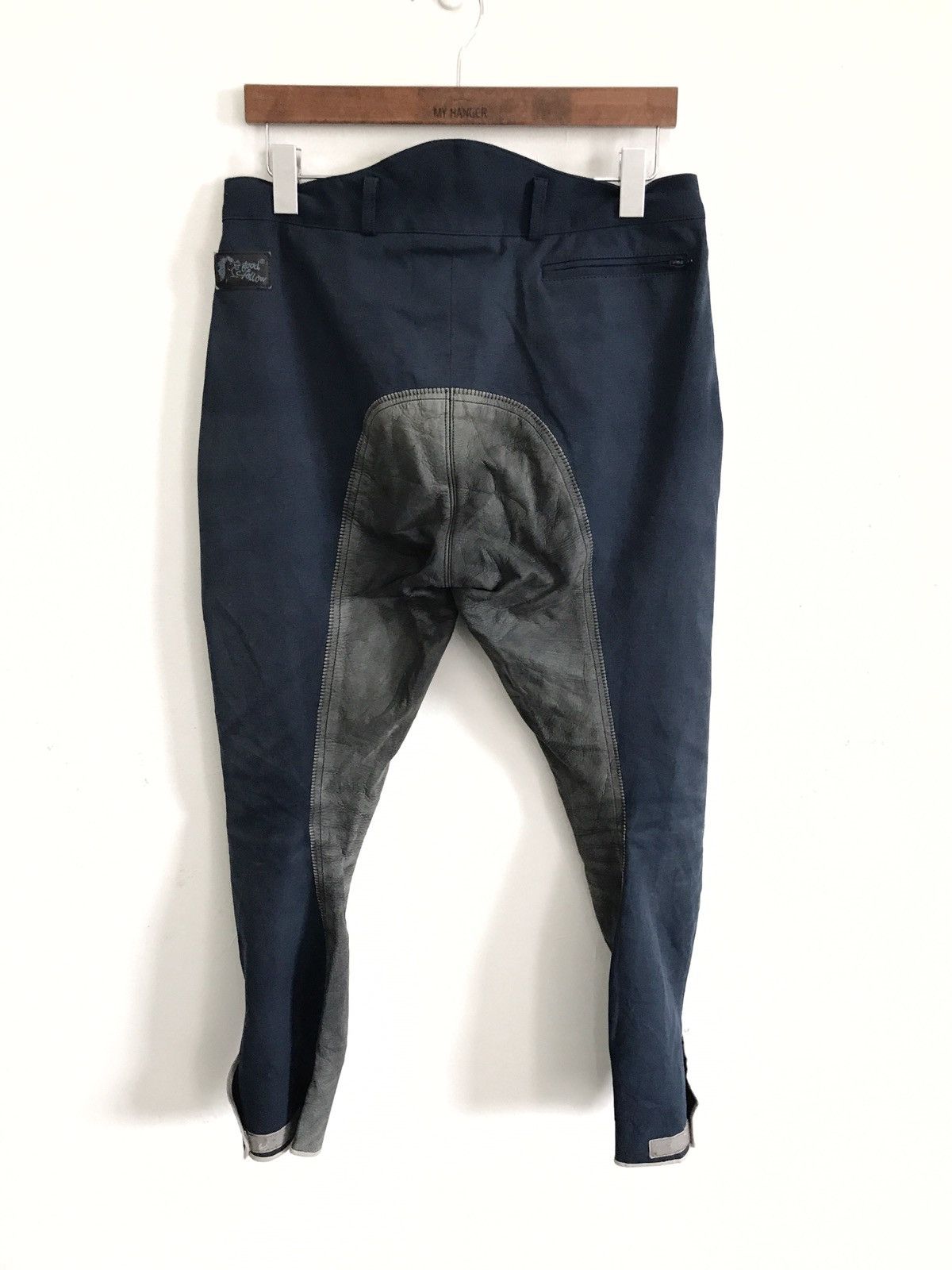 Designer × Handmade × Leather Good Fellow Cotton Leather Made In EU Waist 30"x37.5" Size US 30 / EU 46 - 2 Thumbnail