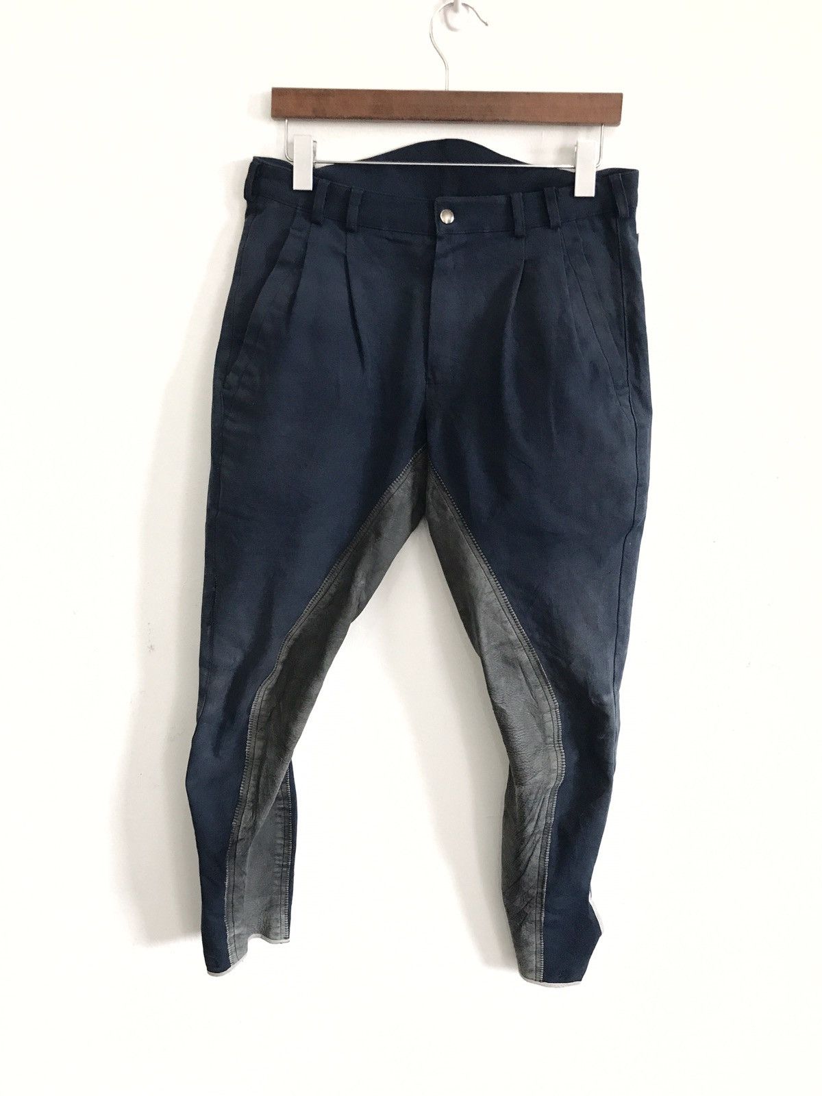 Designer × Handmade × Leather Good Fellow Cotton Leather Made In EU Waist 30"x37.5" Size US 30 / EU 46 - 1 Thumbnail