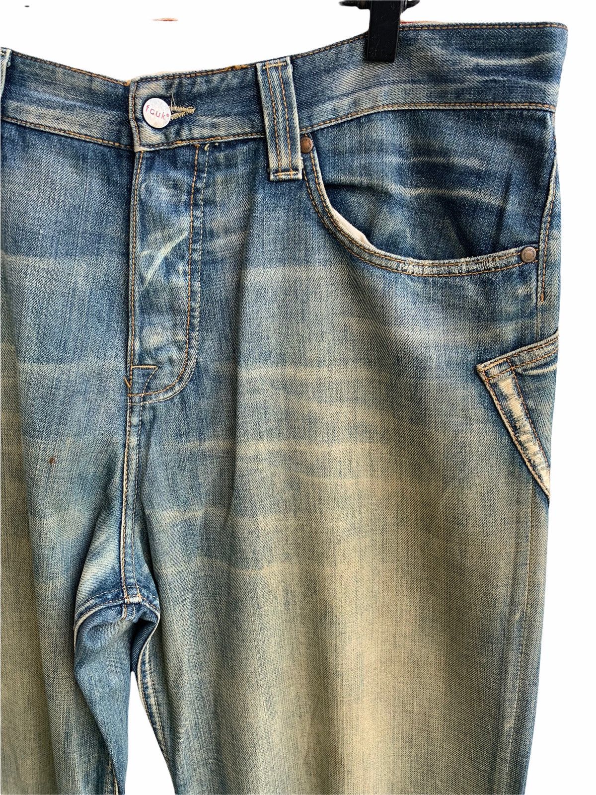 FCUK Vintage Streetwear Fcuk Baggie Side Pocket Baggie jeans Size US 36 / EU 52 - 7 Thumbnail