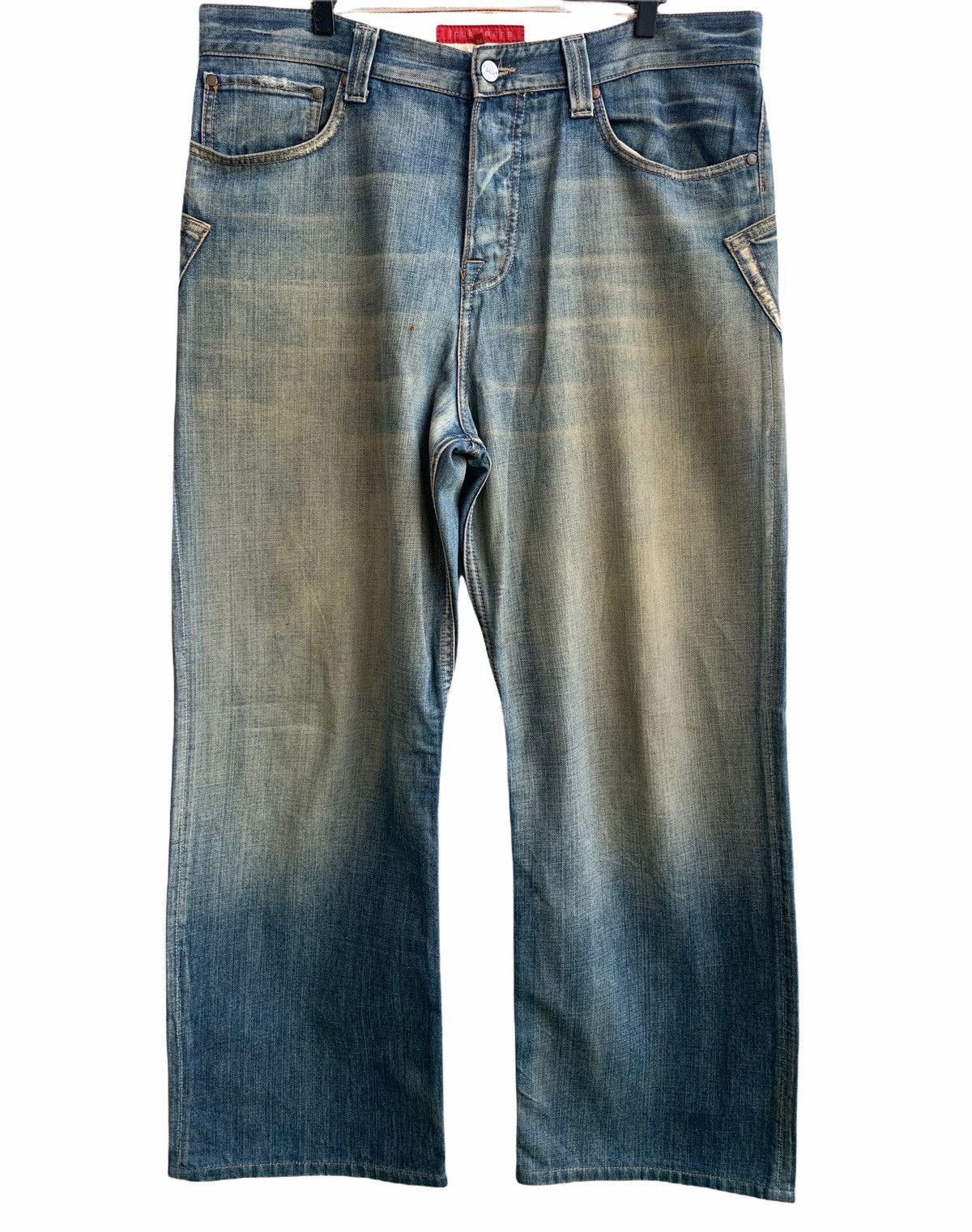 FCUK Vintage Streetwear Fcuk Baggie Side Pocket Baggie jeans Size US 36 / EU 52 - 3 Thumbnail
