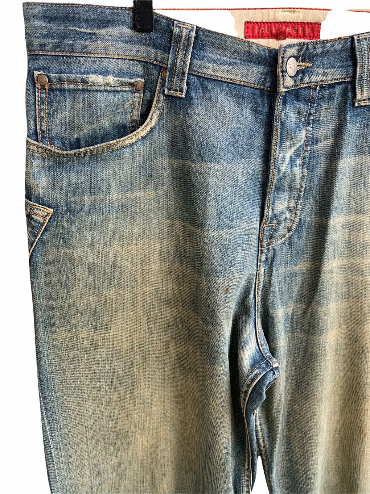 FCUK Vintage Streetwear Fcuk Baggie Side Pocket Baggie jeans Size US 36 / EU 52 - 6 Thumbnail