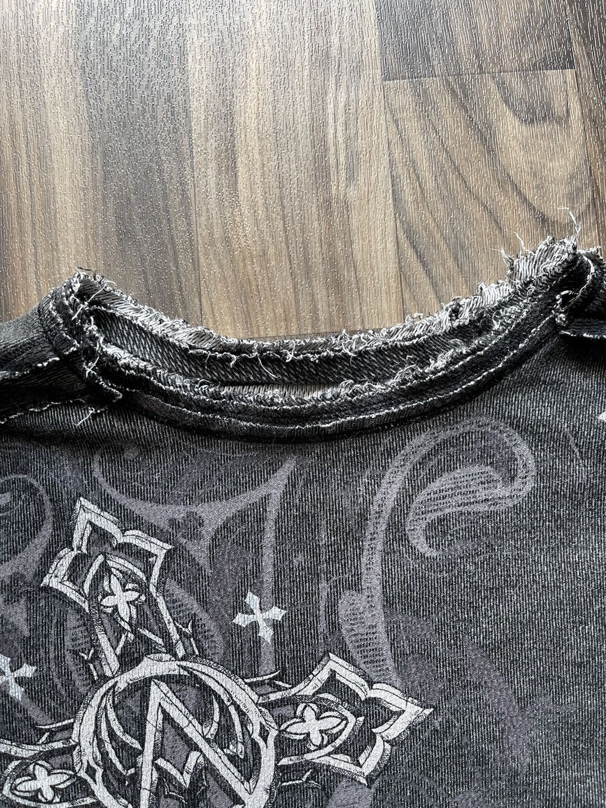 Affliction × Vintage Affliction Reversible Distressed Thermal Long-Sleeve Size US L / EU 52-54 / 3 - 4 Thumbnail