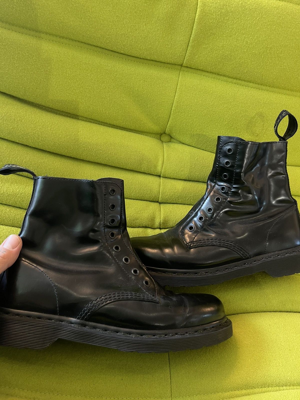 Dr. Martens × Vetements Vetements x Dr Marten BORDER LINE BOOTS US10 Size US 10 / EU 43 - 7 Thumbnail
