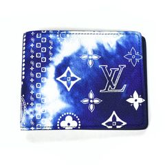 Louis Vuitton Pocket Organiser Monogram Bandana Bleached Blue