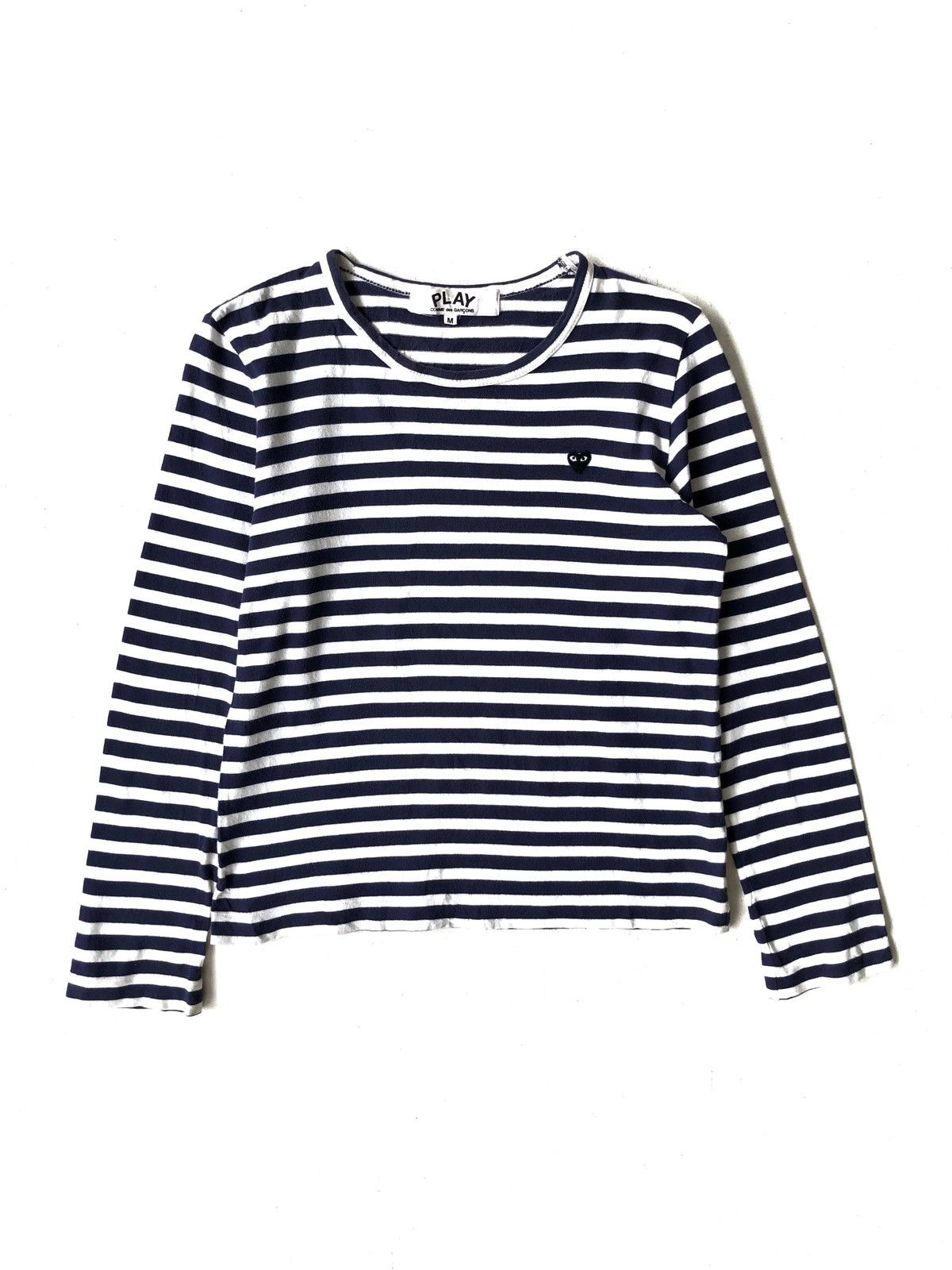 Comme des Garcons Comme des Garçons Play SS18 Cobain Striped Shirt Size US XS / EU 42 / 0 - 2 Thumbnail