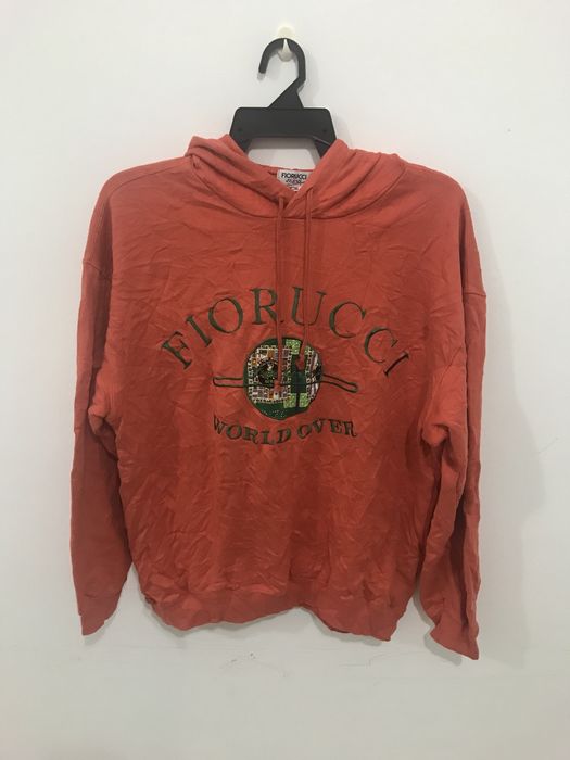 Designer Collection Vintage Fiorucci Big Logo Hoodie Grailed