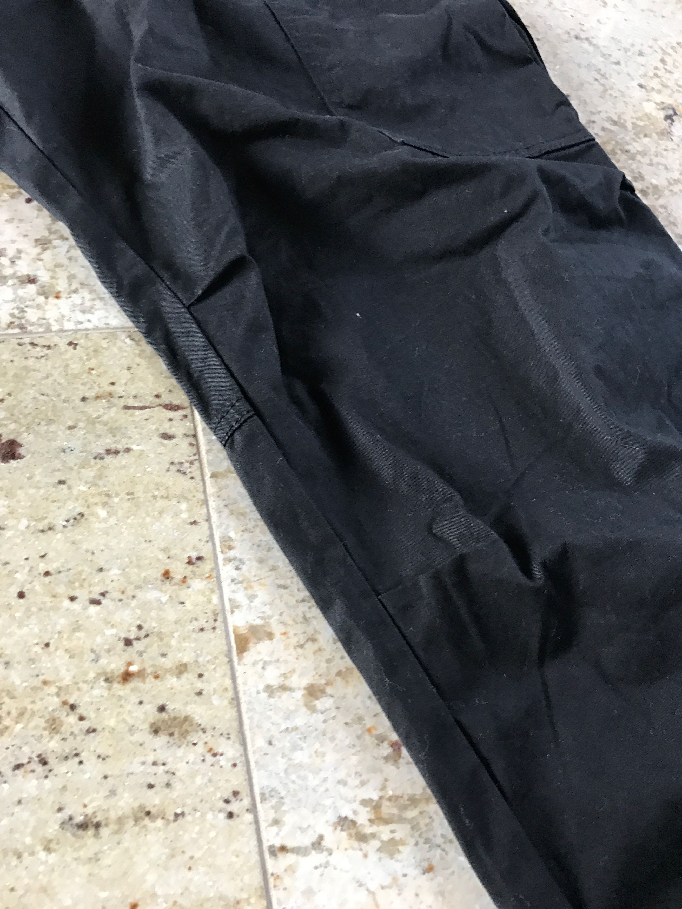 Lanvin Black Cargo Tapered Drawstring Pants Size US 36 / EU 52 - 6 Thumbnail