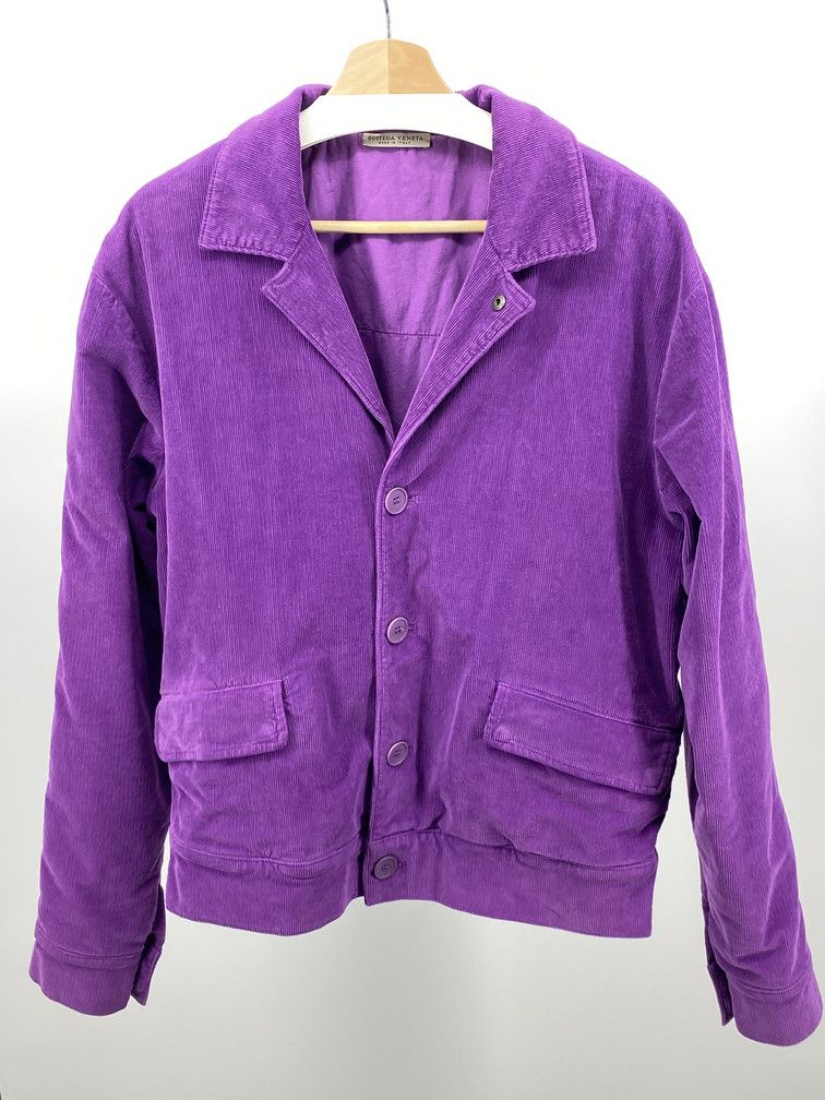 Bottega Veneta Cropped Corduroy Bomber Size US L / EU 52-54 / 3 - 1 Thumbnail