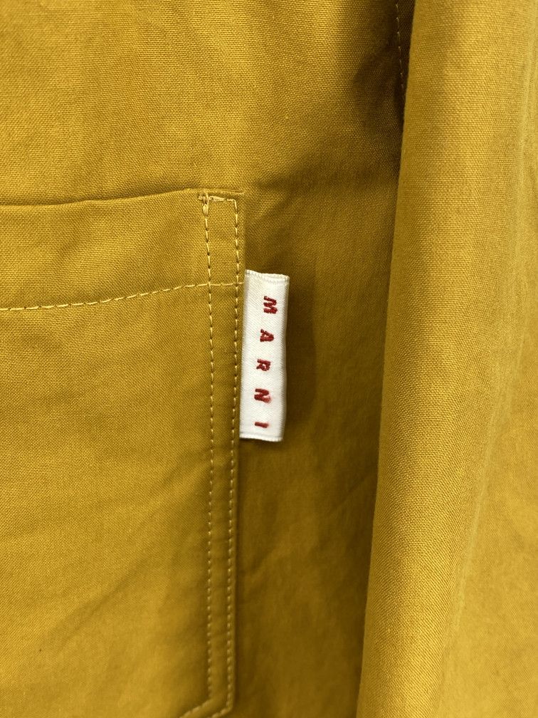 Marni FW22 Waxed Cotton Jacket Size US L / EU 52-54 / 3 - 3 Thumbnail