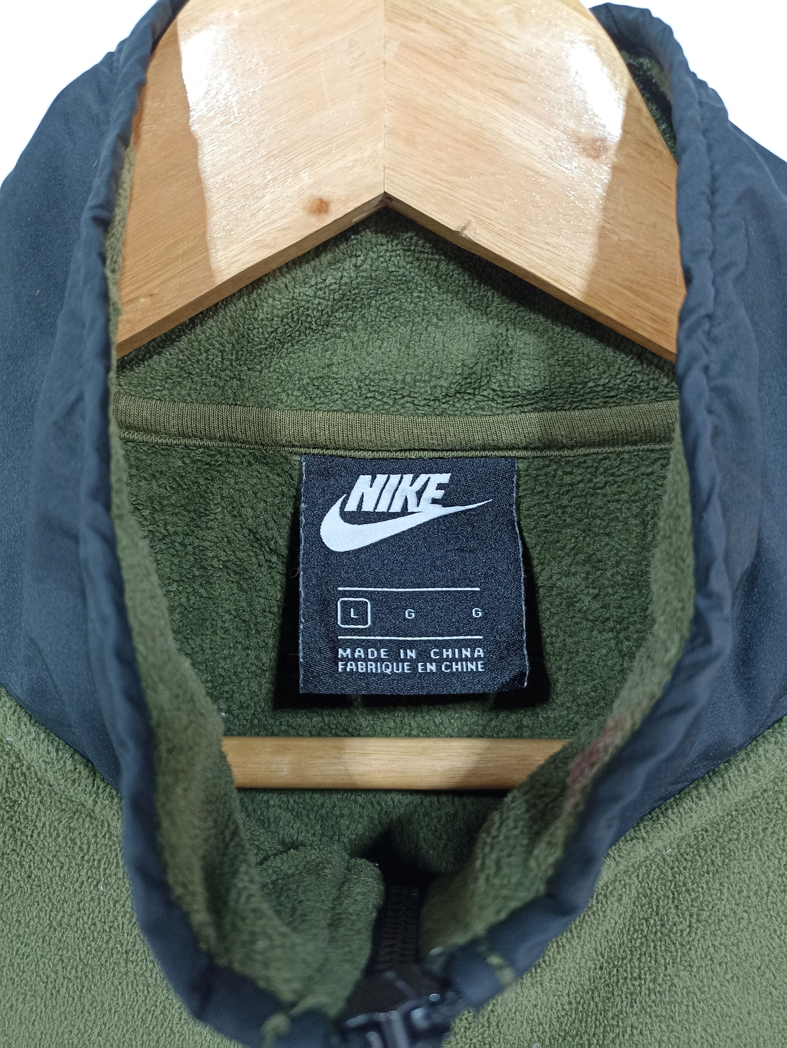 Nike × Vintage Vintage nike Fleece Front Pocket Size US M / EU 48-50 / 2 - 8 Thumbnail