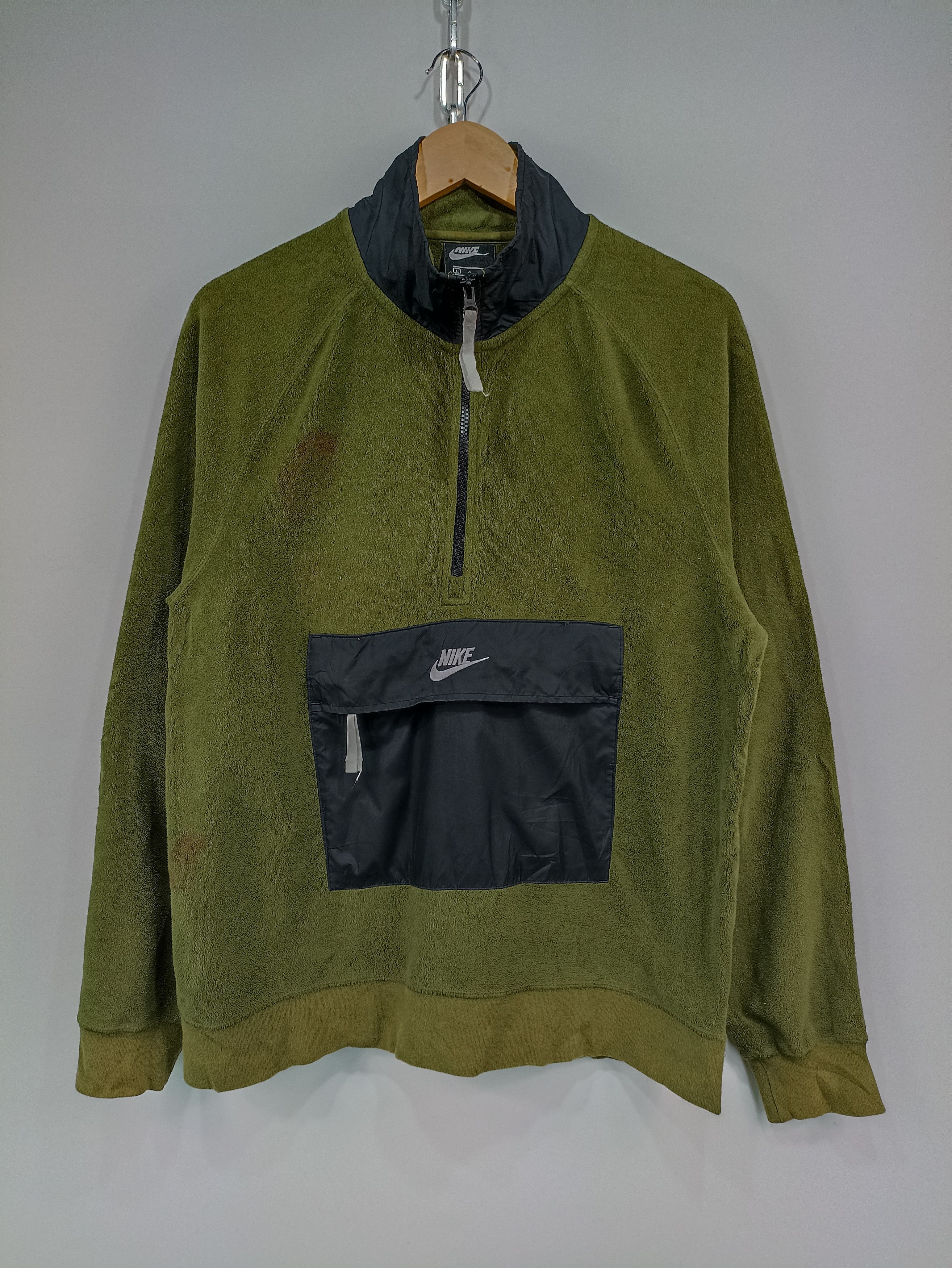Vintage nike Fleece Front Pocket