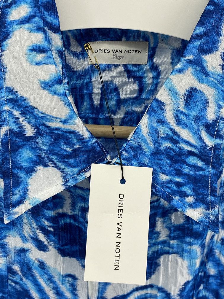 Dries Van Noten SS23 Silk Shirt Size US L / EU 52-54 / 3 - 3 Thumbnail
