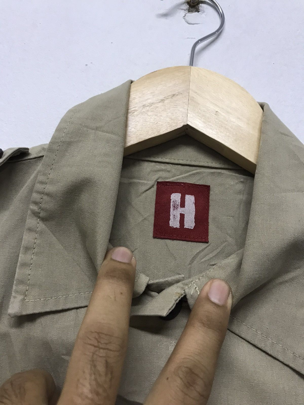 Hysteric Glamour Rare Hysteric Glamour Multi Patch Button Up Work Shirt Women Size S / US 4 / IT 40 - 8 Thumbnail