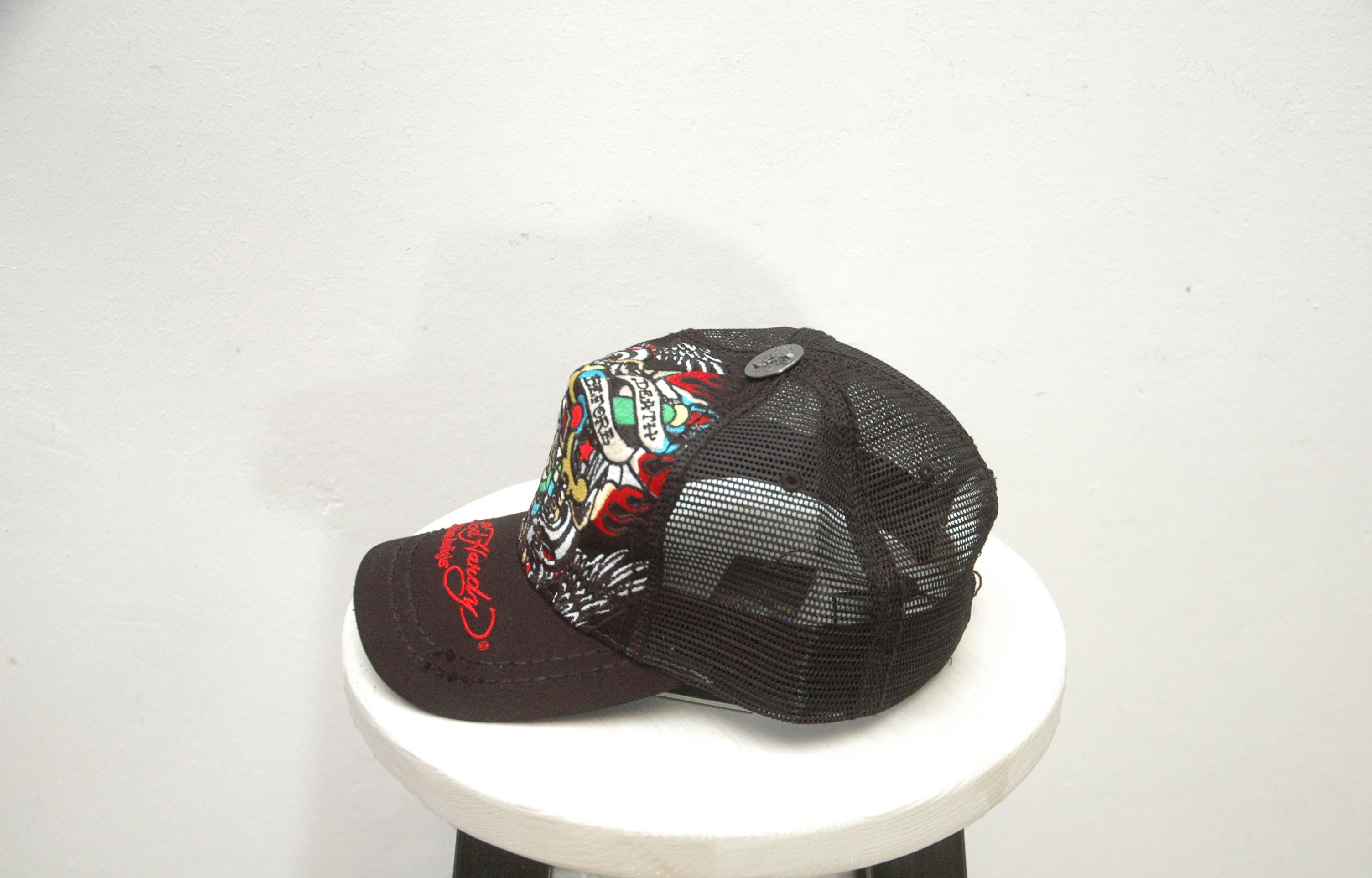 Christian Audigier NWT Ed Hardy Christian Audigier Death Before Dollars Size ONE SIZE - 3 Thumbnail
