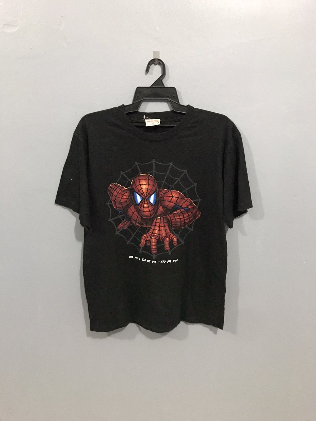 Marvel Comics × Vintage Vintage Spiderman Big Scene Movie Shirt Size US M / EU 48-50 / 2 - 1 Thumbnail