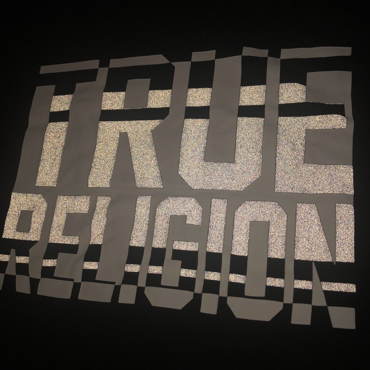 True Religion Vintage True Religion High Class Fade Reflective Graphic Tee Size US M / EU 48-50 / 2 - 5 Thumbnail