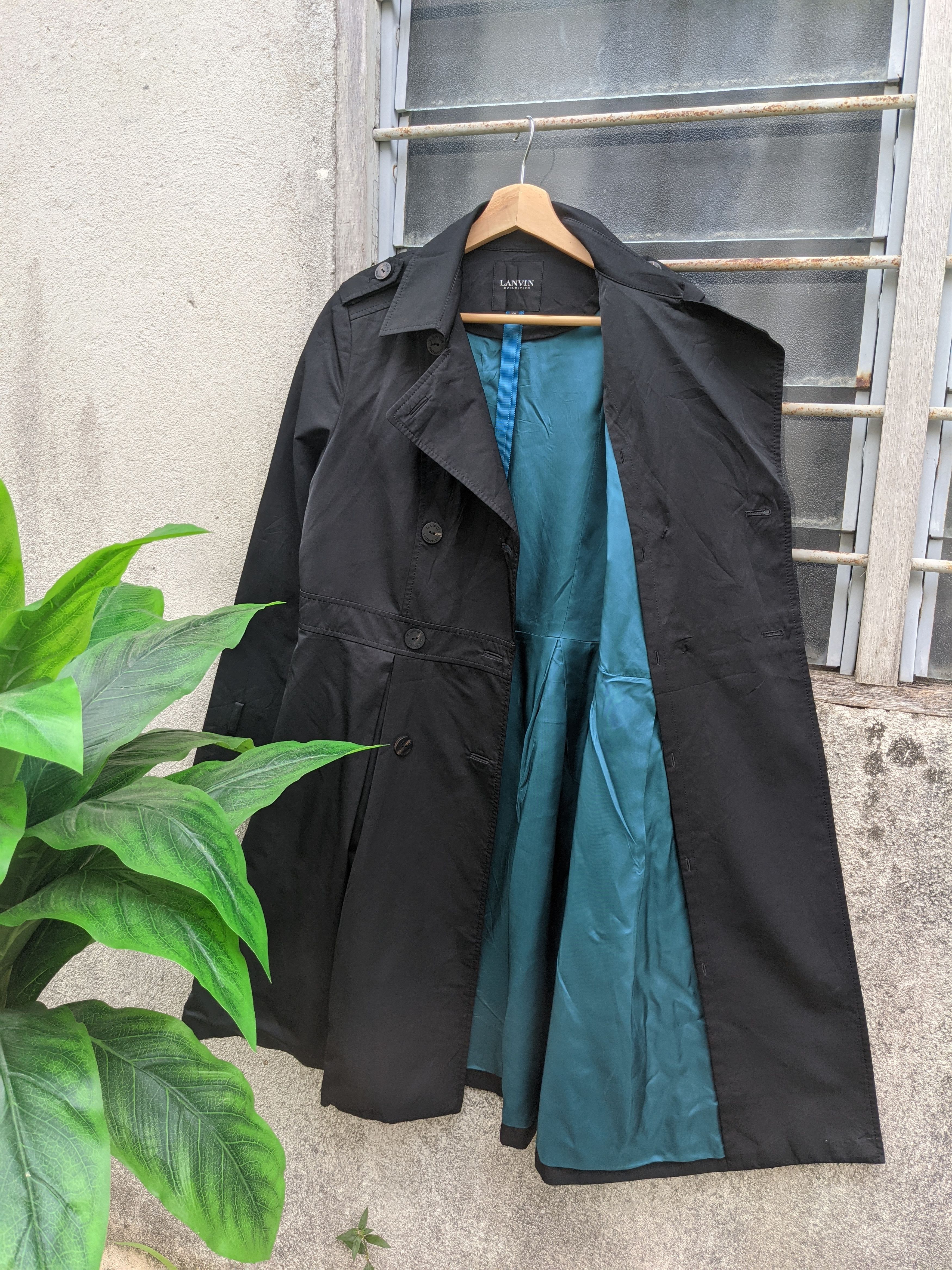 Designer × Lanvin ⚡️Steals⚡️ Lanvin Collection Double Breasted Trench Coat Size M / US 6-8 / IT 42-44 - 6 Thumbnail