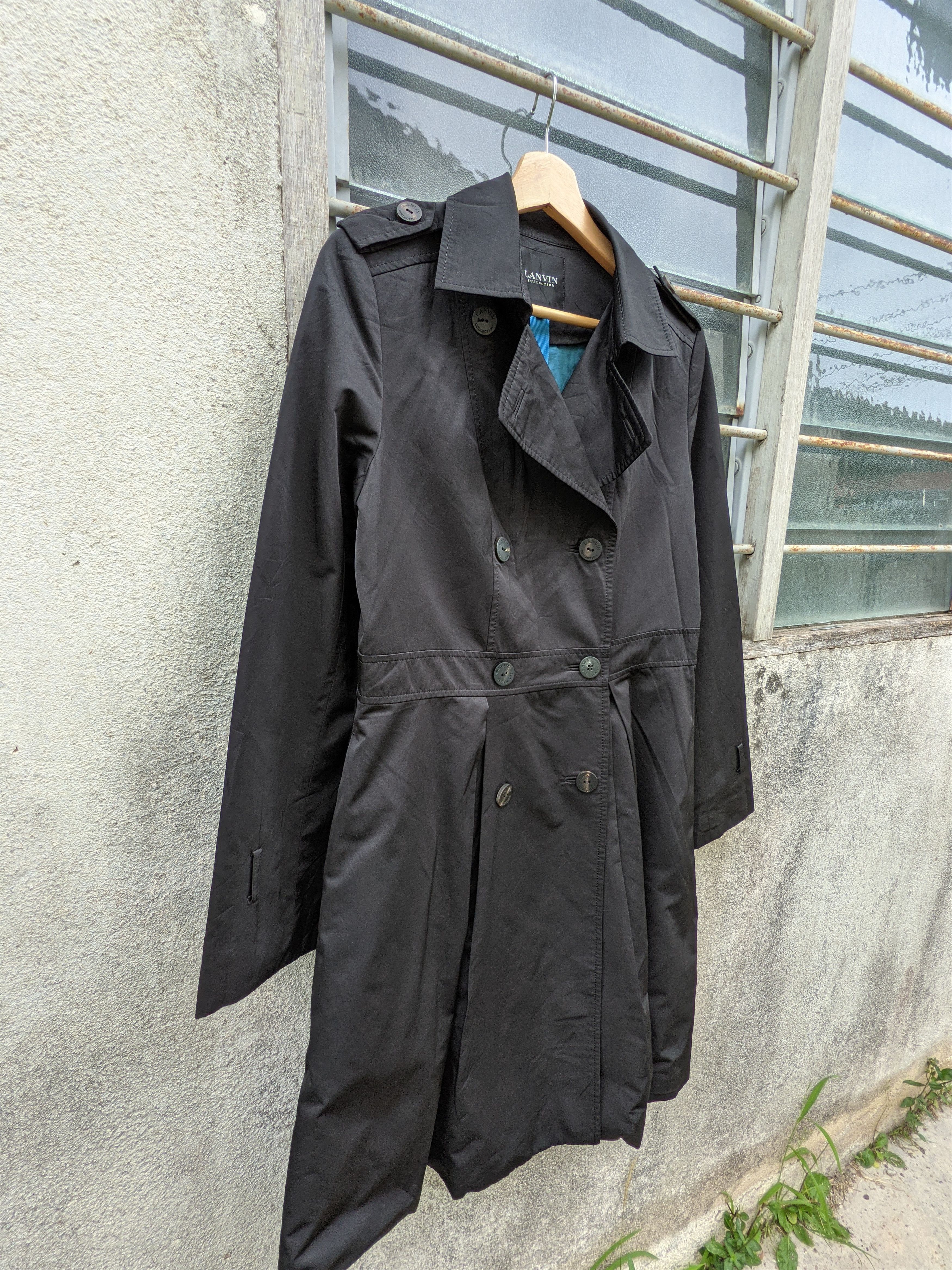 Designer × Lanvin ⚡️Steals⚡️ Lanvin Collection Double Breasted Trench Coat Size M / US 6-8 / IT 42-44 - 4 Thumbnail