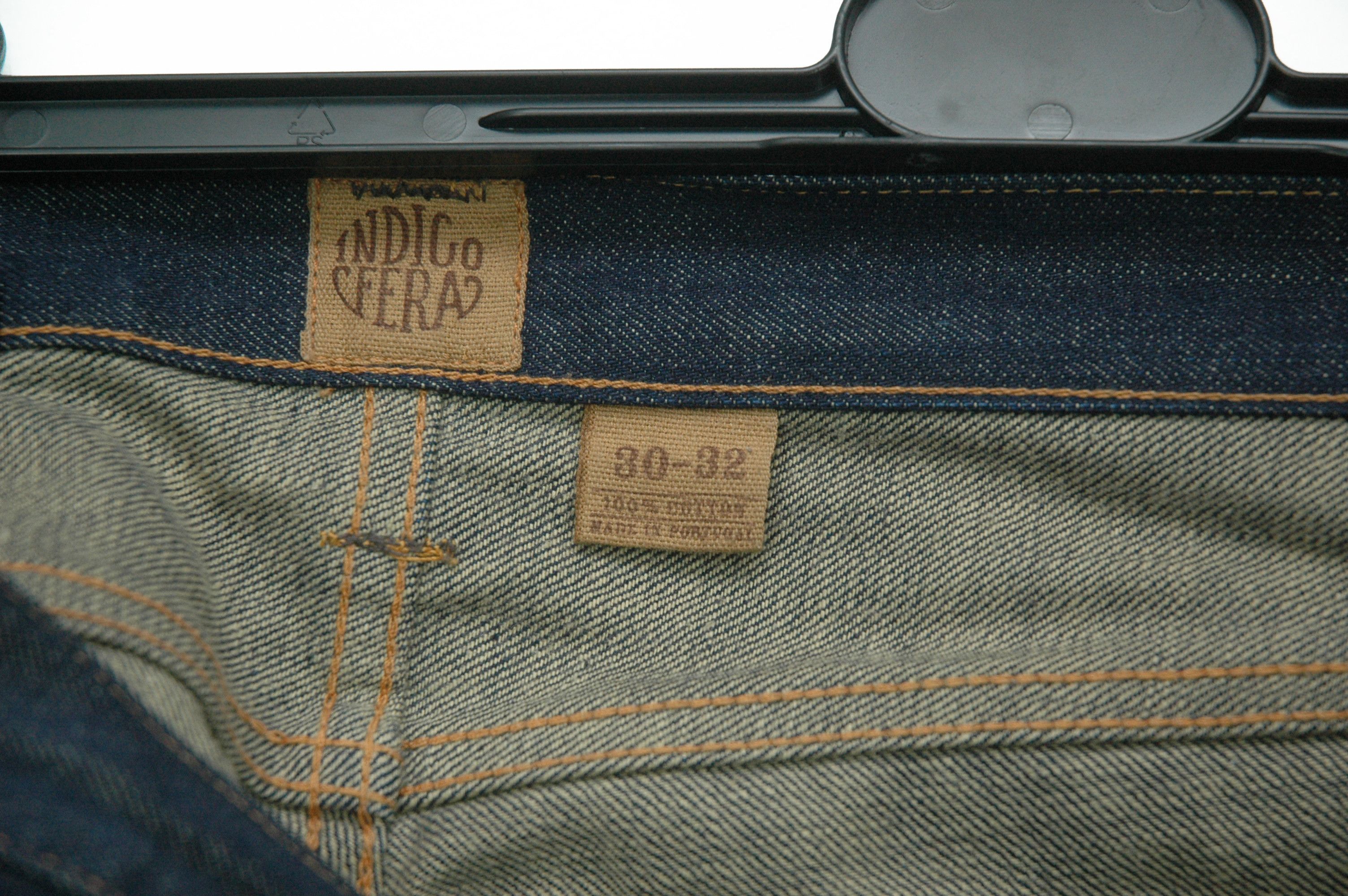 Indigofera Indigofera Nico Denim Jeans Made in Portugal W30 L32 Size US 30 / EU 46 - 11 Thumbnail