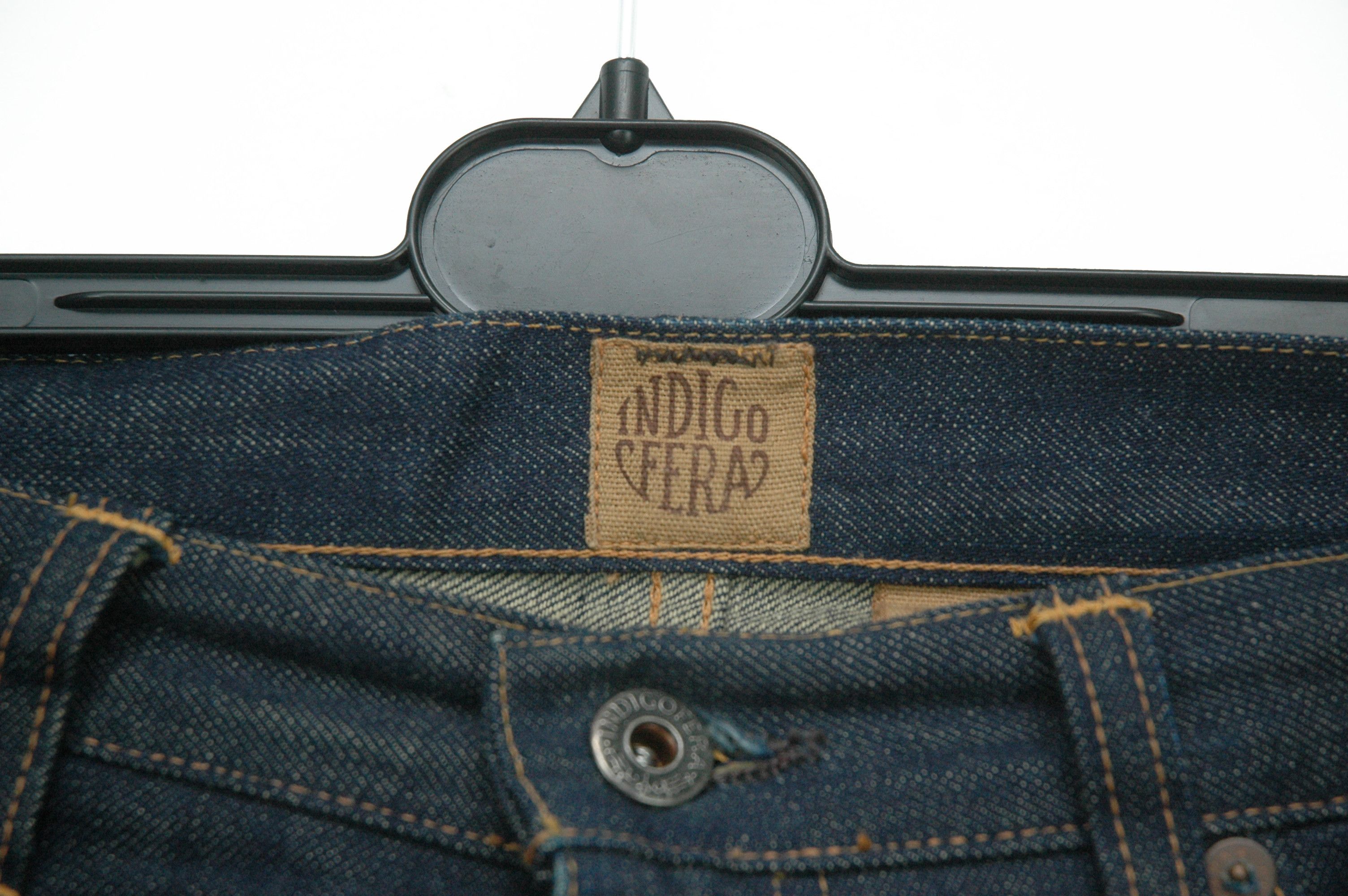 Indigofera Indigofera Nico Denim Jeans Made in Portugal W30 L32 Size US 30 / EU 46 - 3 Thumbnail