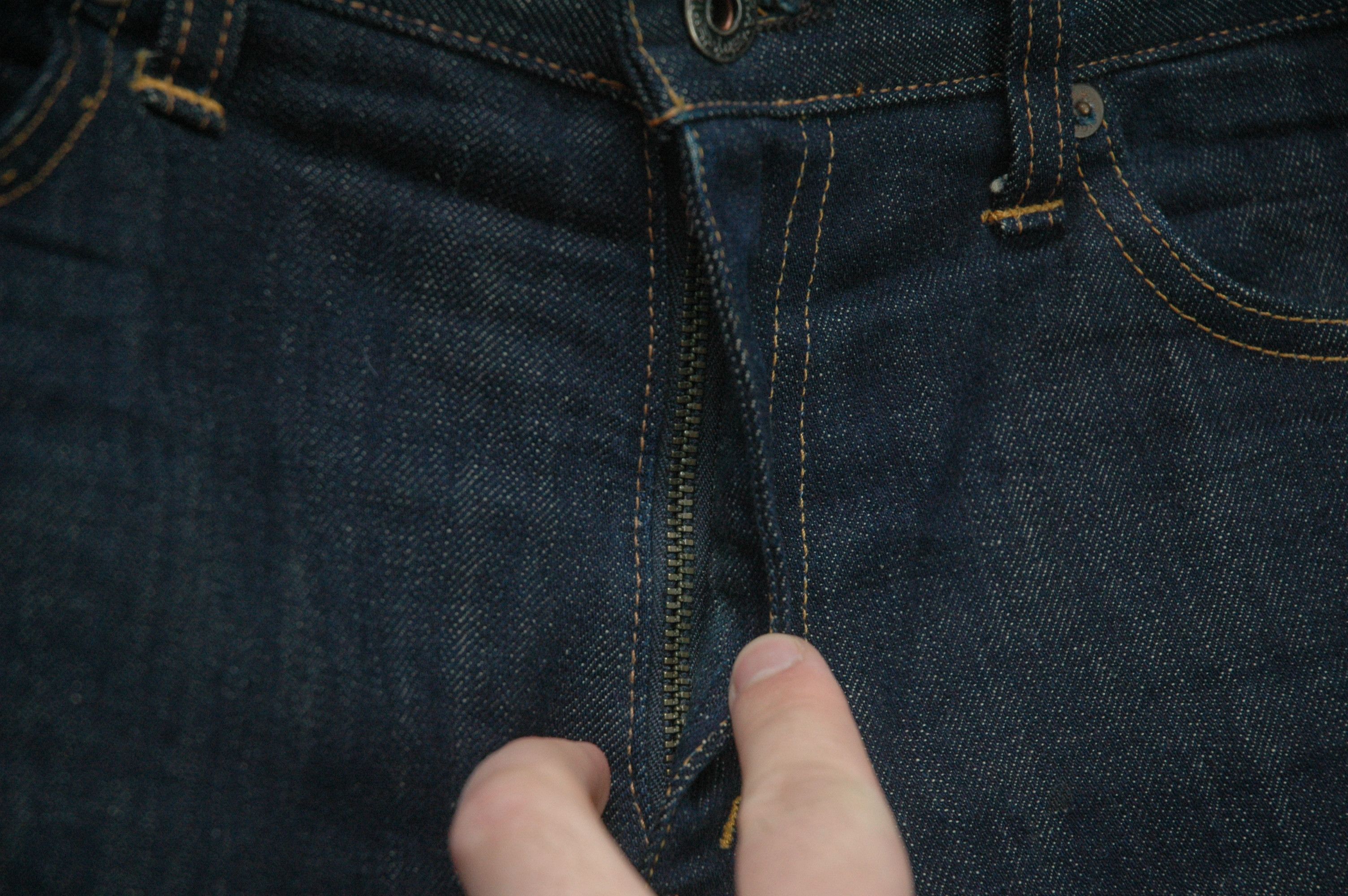Indigofera Indigofera Nico Denim Jeans Made in Portugal W30 L32 Size US 30 / EU 46 - 5 Thumbnail