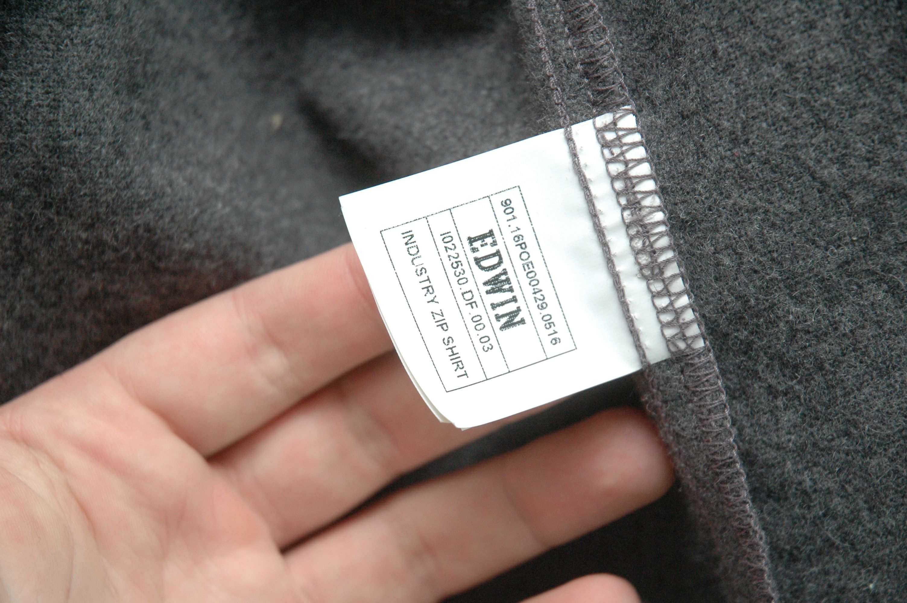 Edwin Edwin Wool Industry Zip Shirt Size US M / EU 48-50 / 2 - 7 Thumbnail
