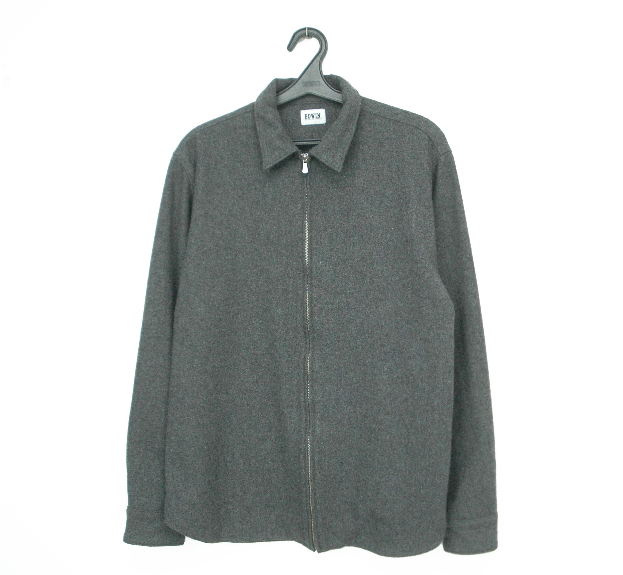 Edwin Edwin Wool Industry Zip Shirt Size US M / EU 48-50 / 2 - 1 Thumbnail