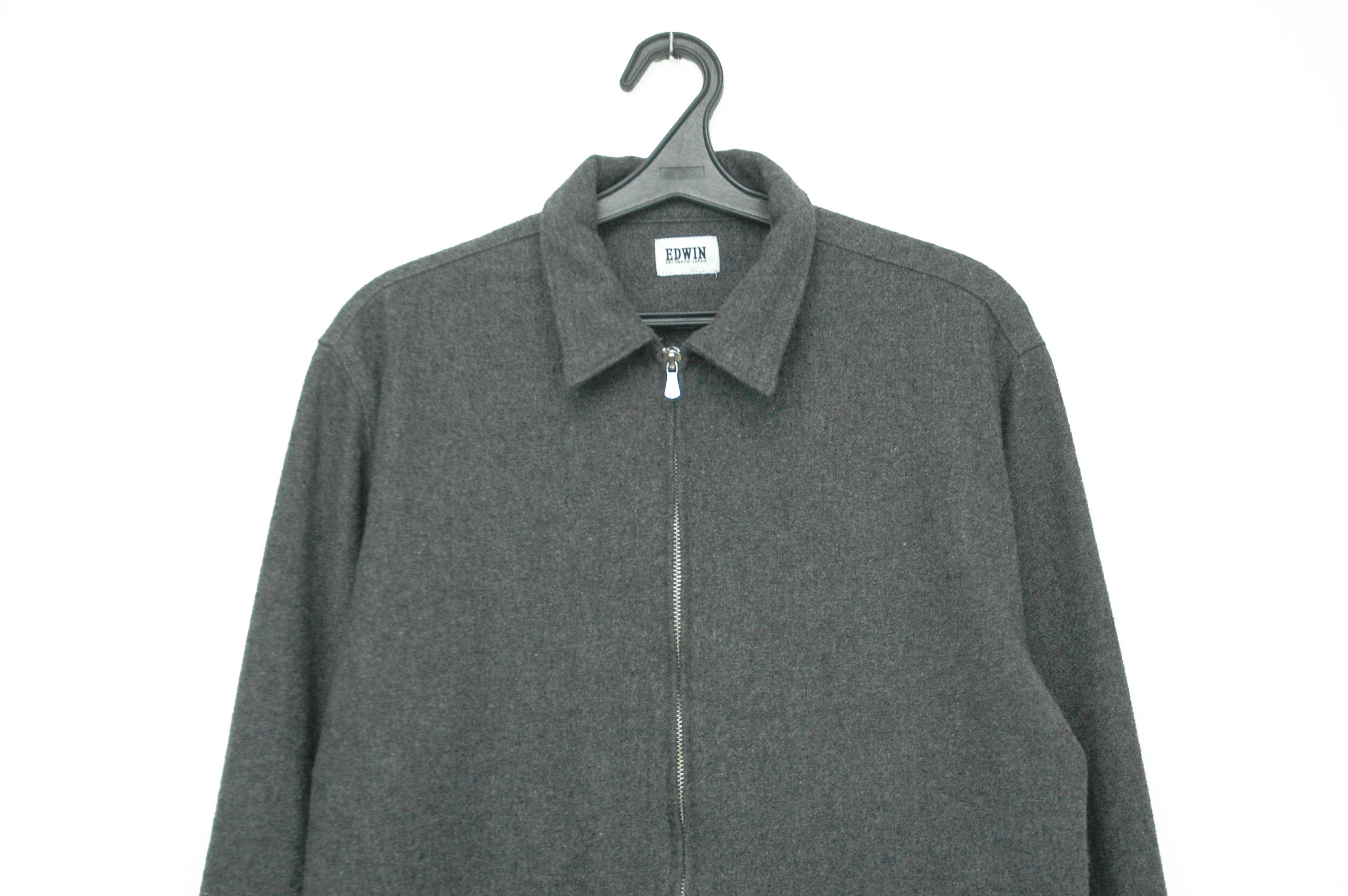Edwin Edwin Wool Industry Zip Shirt Size US M / EU 48-50 / 2 - 2 Thumbnail