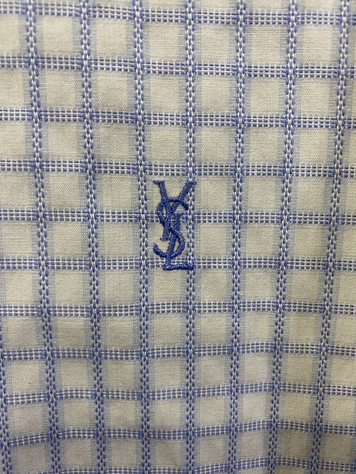 Yves Saint Laurent Chains YSL Shirt Size US L / EU 52-54 / 3 - 1 Thumbnail