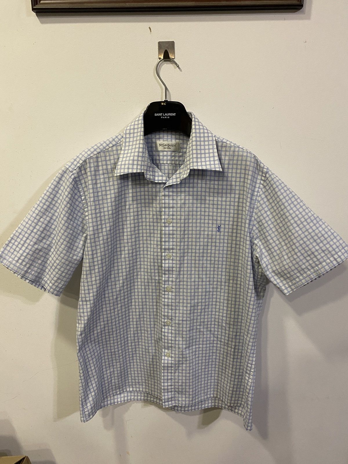 Yves Saint Laurent Chains YSL Shirt Size US L / EU 52-54 / 3 - 15 Thumbnail