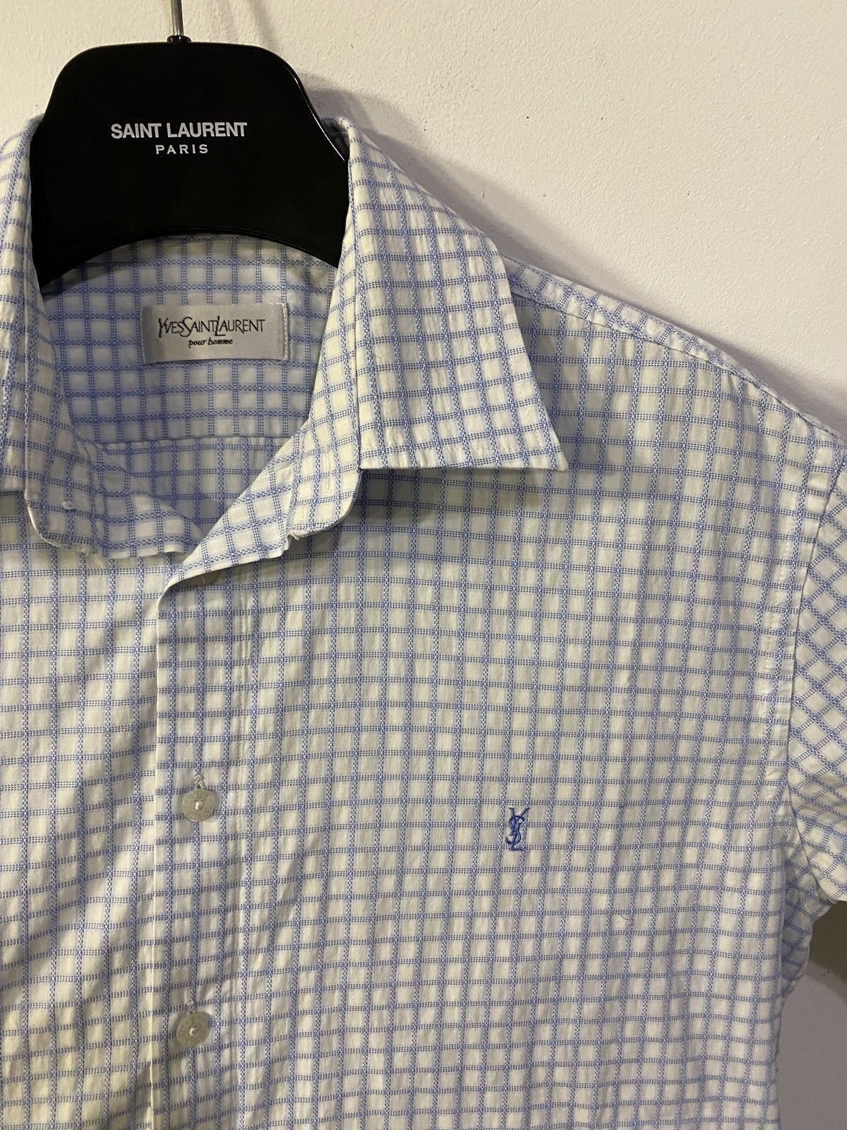 Yves Saint Laurent Chains YSL Shirt Size US L / EU 52-54 / 3 - 14 Thumbnail